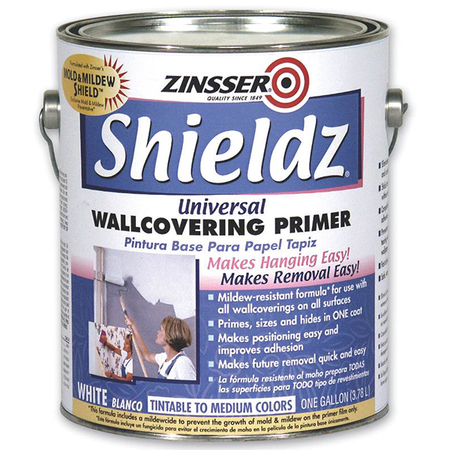 ZINSSER 1 Gal White Shieldz Universal Wallcovering Primer Sealer 02501